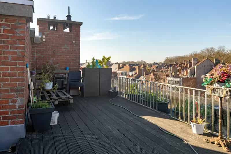 Penthouse 3 slaapkamers Brugge groot dakterras