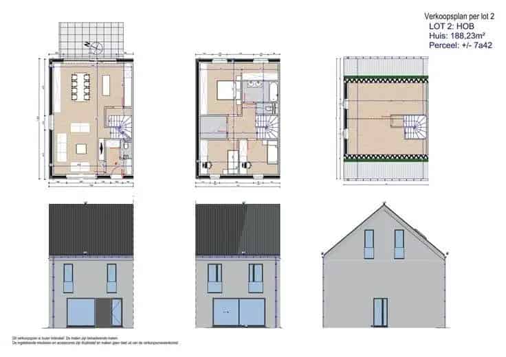 Nieuwbouw woning 3 slaapkamers grote zolder tuin