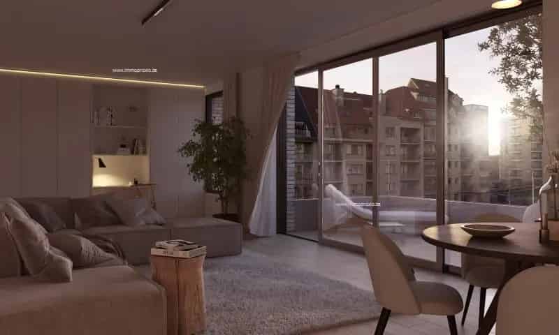 Nieuwbouw Appartement Blankenberge 2 Slaapkamers Ruim Terras 80m²