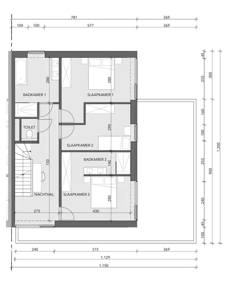Lot 3: Ruime nieuwbouwwoning (286 m²) op perceel van 850 m²
