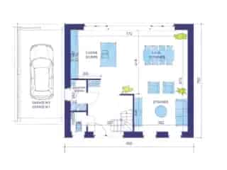 Huis te koop Monceau-sur-Sambre - Villa 3 gevels PEB A+