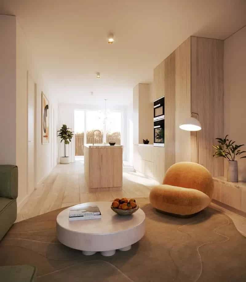 Appartement 2 slaapkamers te Tour & Taxis