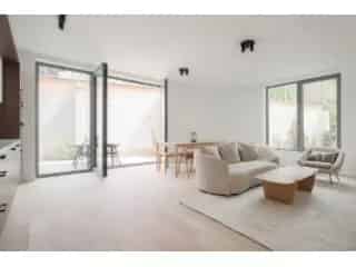 Gelijkvloers Appartement te Koop Ukkel 108m² Tuin Terras