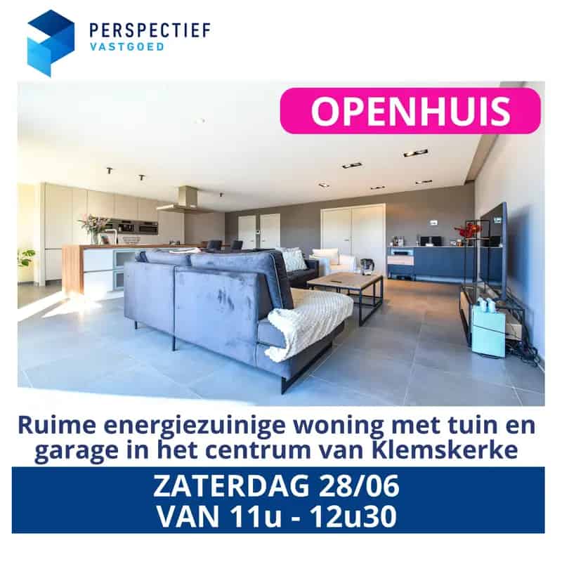 Ruime Energiezuinige Woning 4 SLPKS Tuin Garage Klemskerke