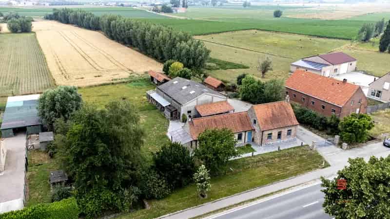 Landelijke Eigendom te Huur Merkem 3 slaapkamers