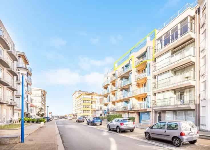 Penthouse 2 slaapkamers Koksijde-Bad Nabij Zee