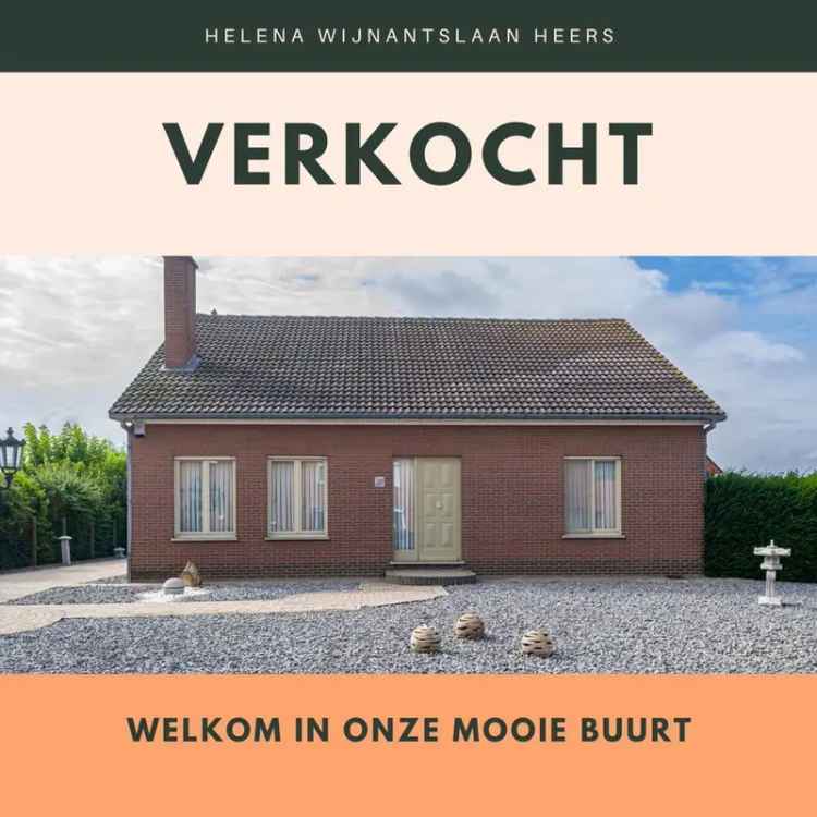 Bungalow te koop in Heers – Groep N