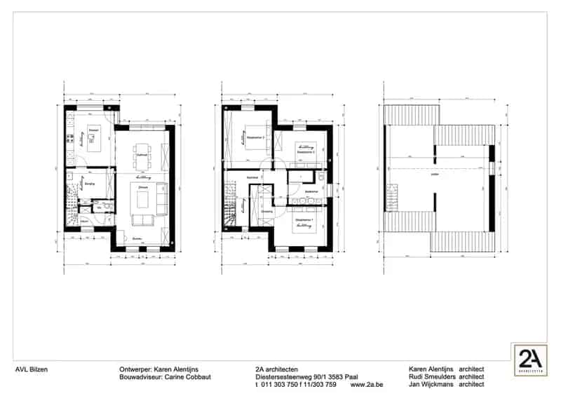 Nieuwbouw Huis te Koop Bilzen 155m2 3 slaapkamers