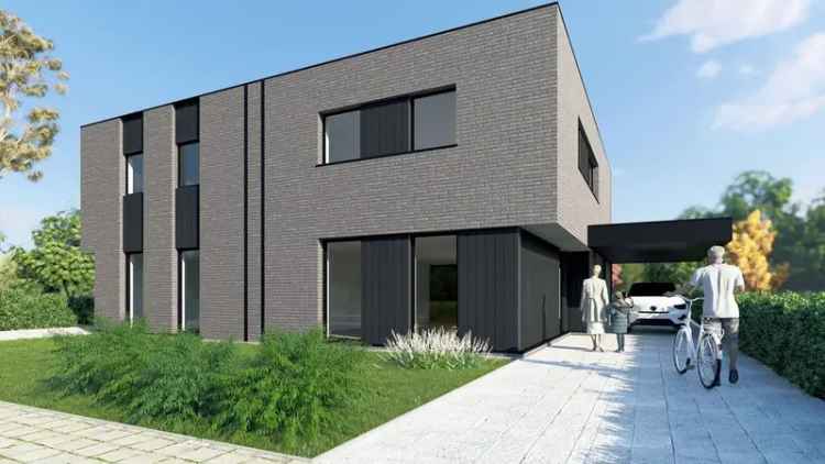 Nieuwbouw 3slpks ruim perceel