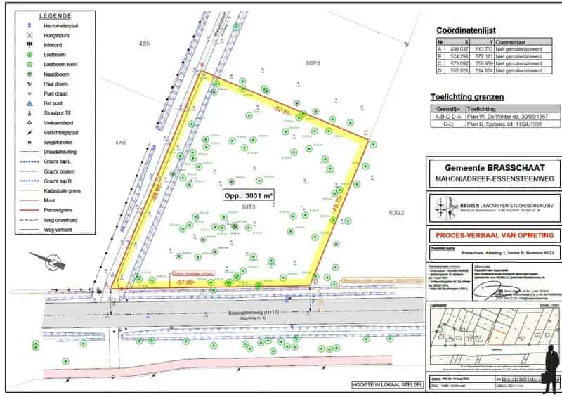 Bouwgrond gelegen in Maria-ter-Heide op ca. 3.031m² te Brasschaat!