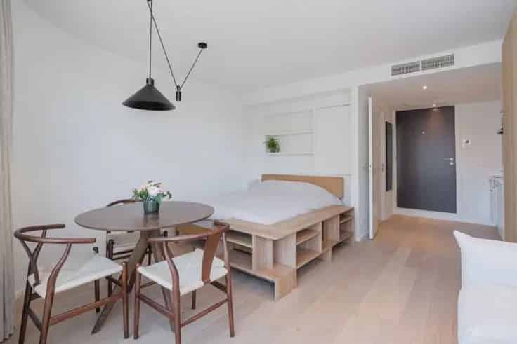 Studio Ukkel 34m2 Terras 2m2  Oplevering September 2024