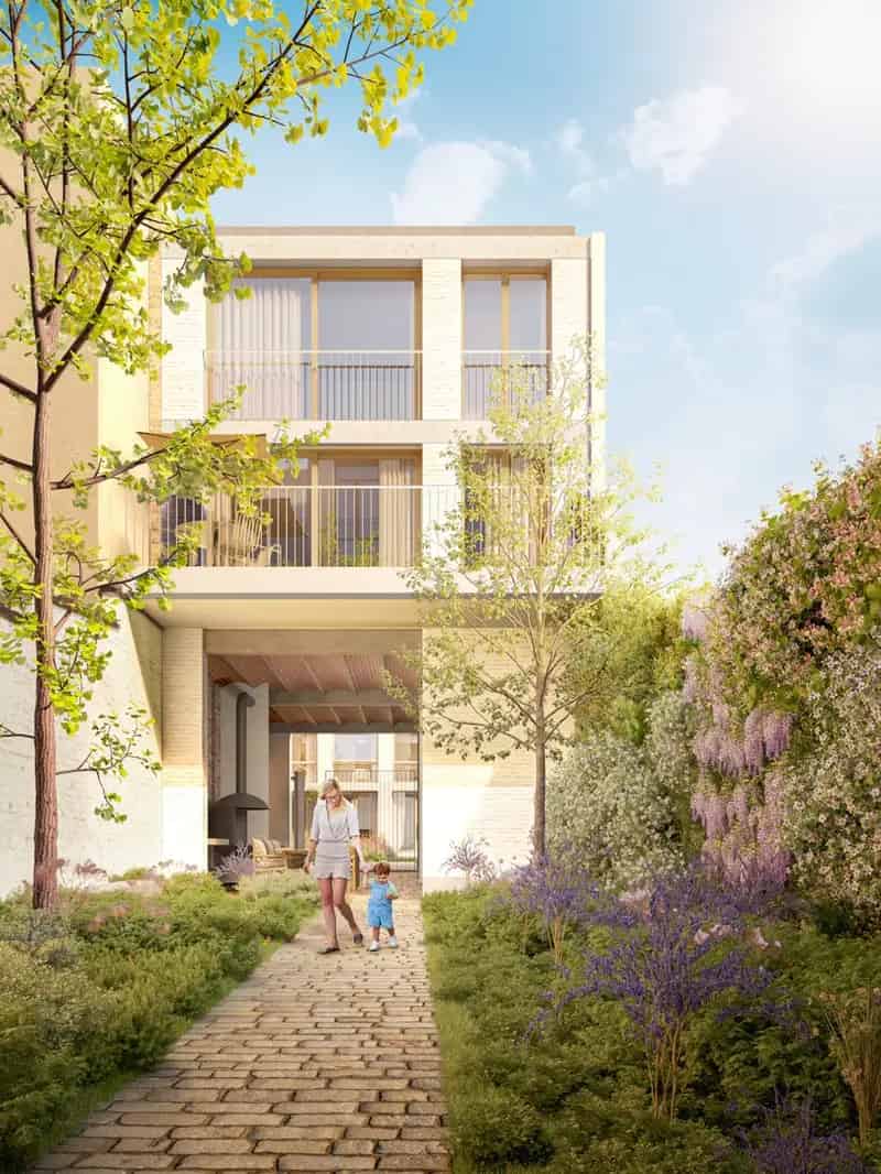 Huis te huur Elsene 3 slaapkamers Privétuin Flagey