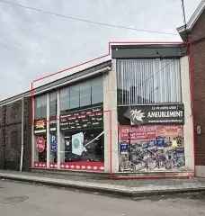 Handelspand te huur Gilly 331m² Winkelruimte Fitness Schoonheidssalon