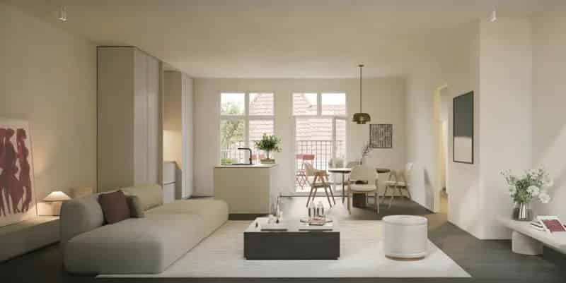 Luxe Appartement Gent Centrum 2 slaapkamers Terras