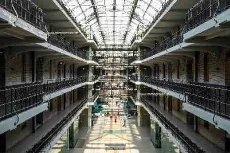 Kantoorruimte te huur Brussel Tour Taxis 389m²
