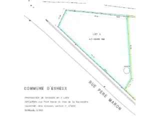Bouwgrond Esneux 1040m² - Landelijk Wonen Nabij Centrum