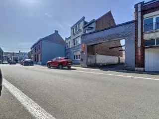 Handelspand te Huur Mouscron 180m² Opslag Garage Distributie