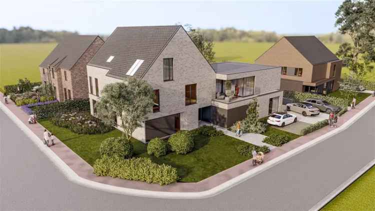 Te koop nieuwbouwwoning met 3 slaapkamers in België