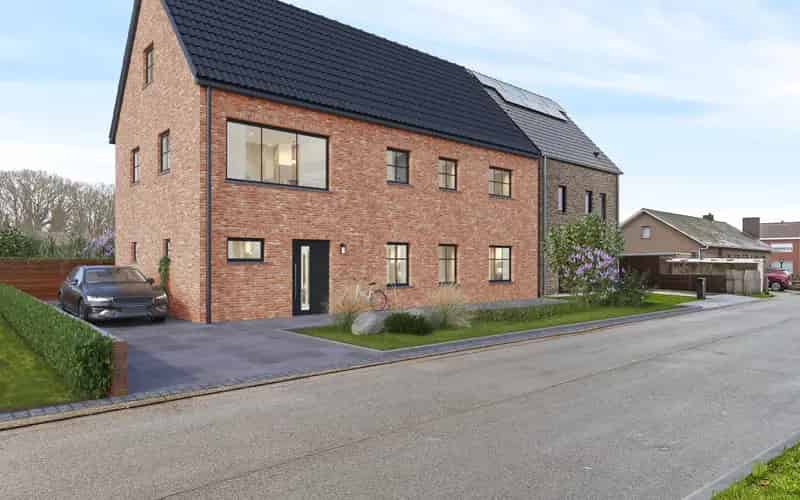 Bouwgrond te Huur Dessel 633m2 Halfopen Bebouwing