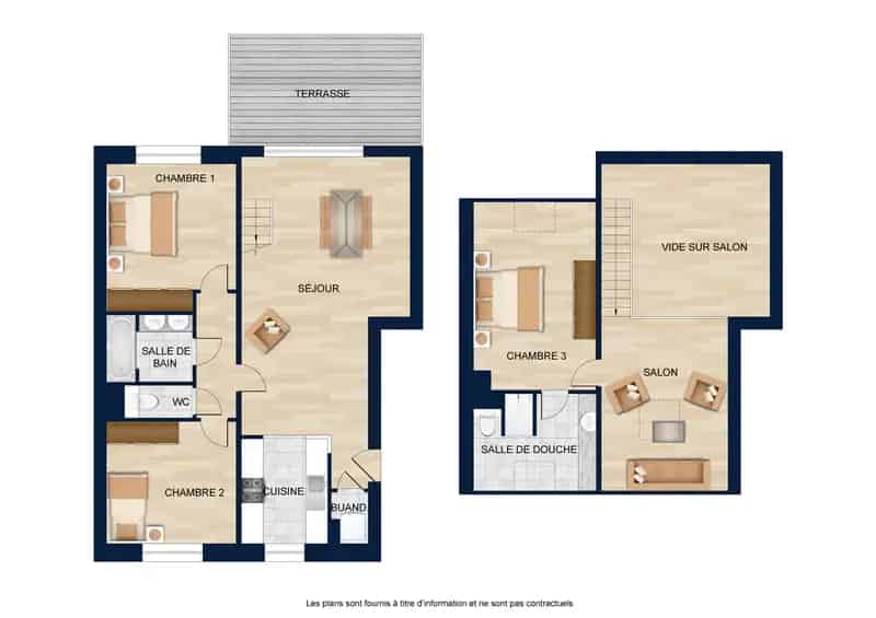 Duplex Appartement 3 slaapkamers te huur Orp