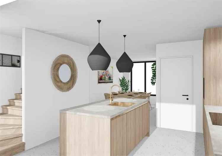 Nieuwbouw huis Gent 3 slaapkamers Zuid