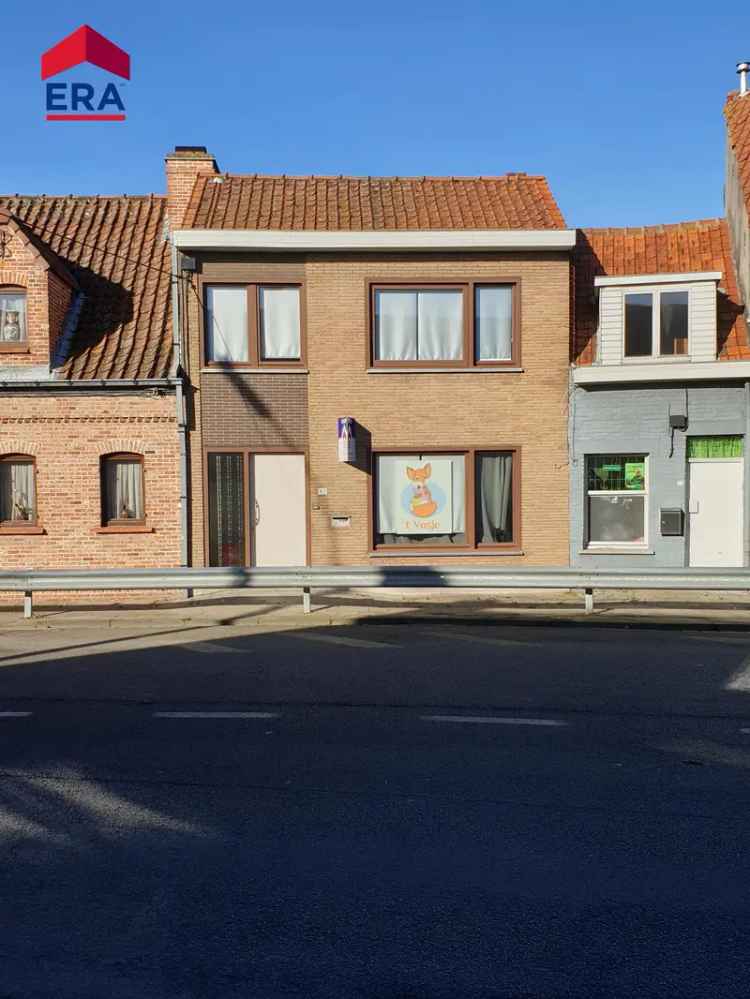 Huis te koop Wervik 3 slaapkamers ruime tuin