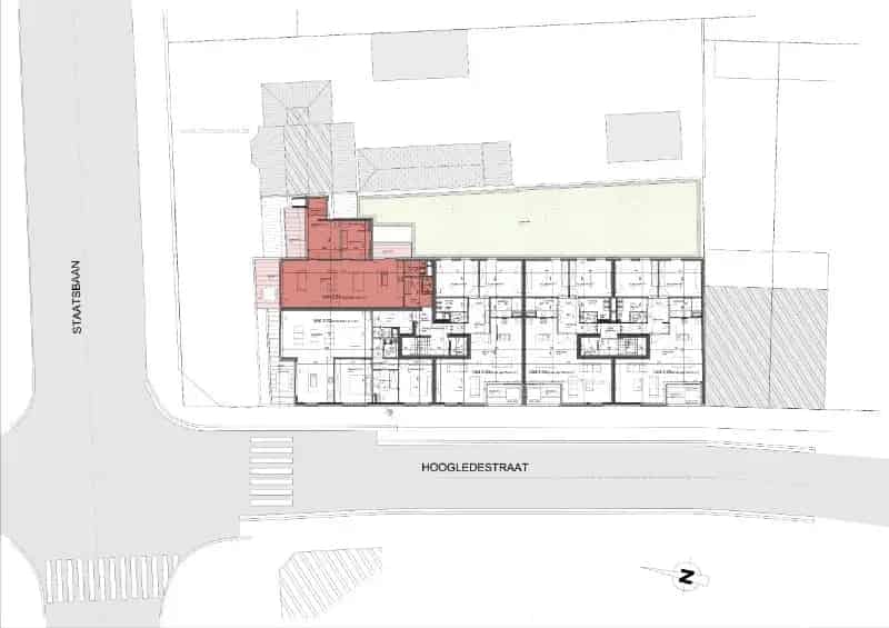 Nieuwbouw Appartement 2 slaapkamers Kortemark