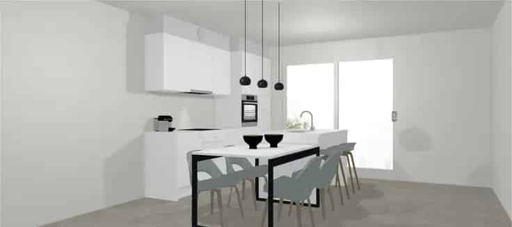Nieuwbouwappartement 2 slaapkamers  Centrale ligging