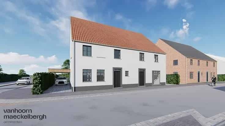 Nieuwbouw gezinswoning Gistel - 3 slaapkamers - Zongerichte tuin