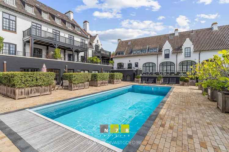 Huis te huur Knokke 172m2 5 slaapkamers 2 badkamers terras zwembad