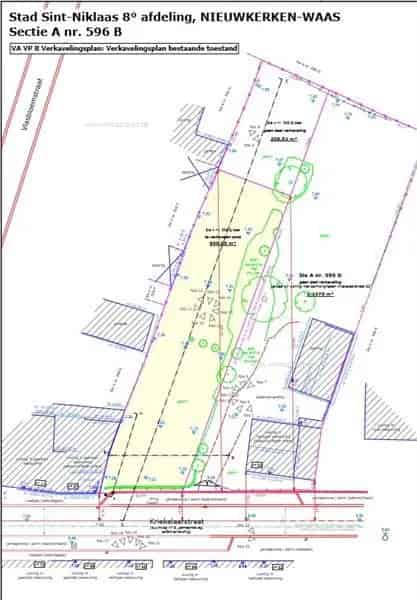Bouwgrond Nieuwkerken Waas Rustige Zuidwestelijke Oriëntatie