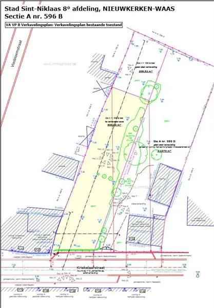 Bouwgrond Nieuwkerken Waas Rustige Zuidwestelijke Oriëntatie