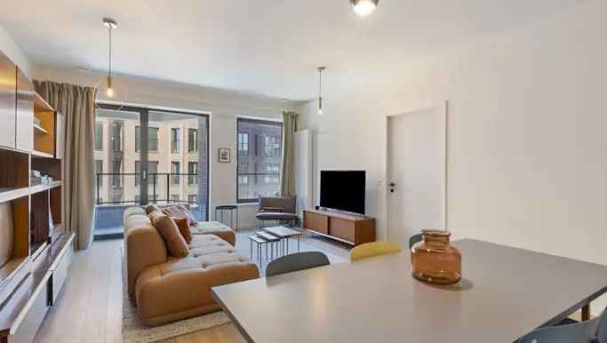 Appartement te koop Brussel Tour Taxis 1 slaapkamer EPC A
