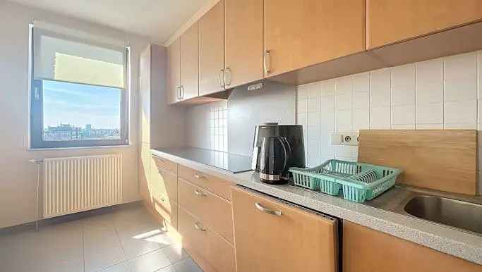 Appartement te huur Etterbeek 100m2 terras 2 slaapkamers