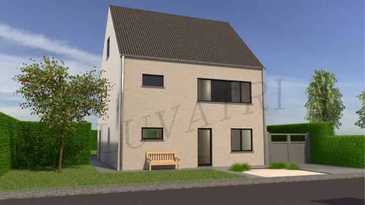 Nieuwbouwwoning Leefdaal Ruwbouw Winddicht S-peil 30