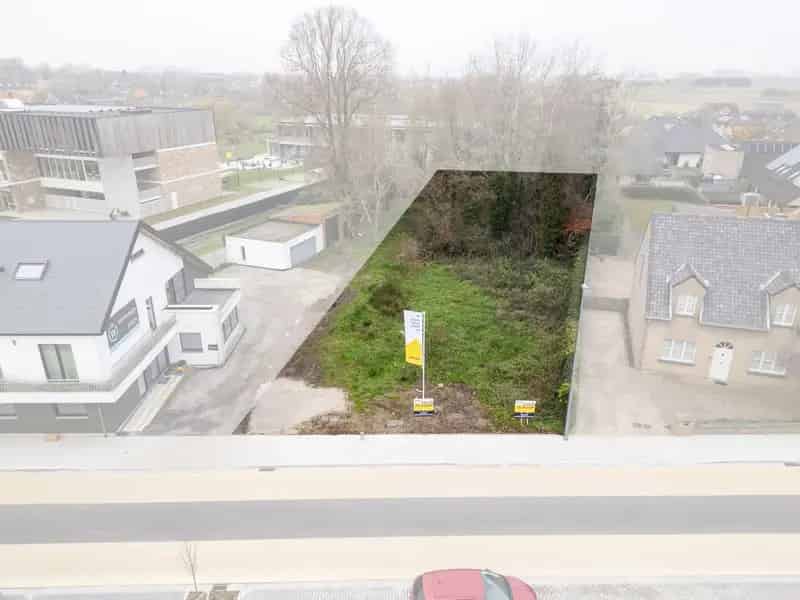 Bouwgrond Halfopen Bebouwing Staden Centrum
