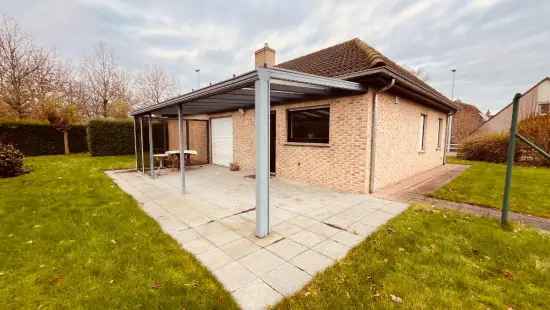 Koop huis bungalow Wervik 2 slaapkamers tuin garage