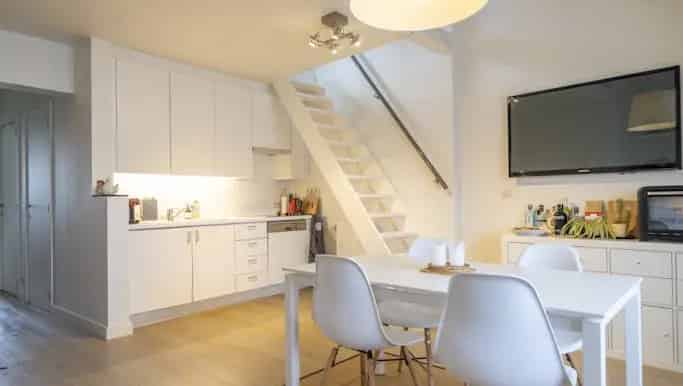 Duplexappartement te huur Kortrijk 1 slaapkamer dakterras