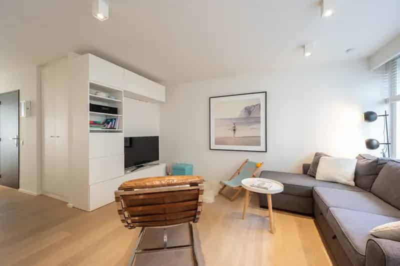 Appartement te huur Zoute: Zeezicht, 2 slaapkamers, instapklaar