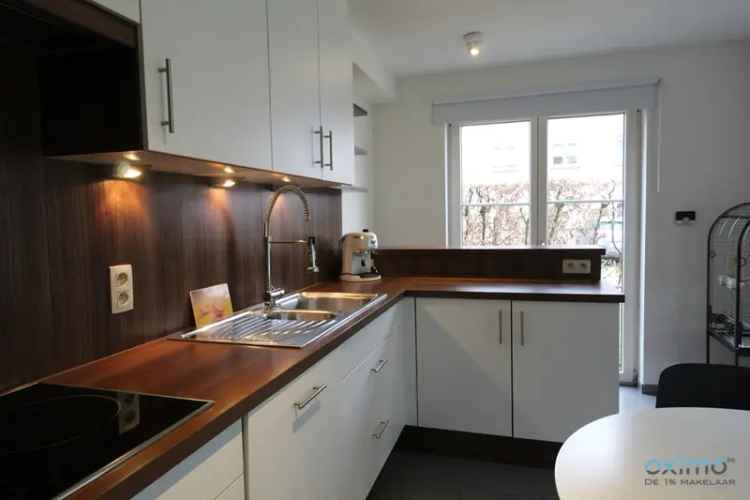 Te koop appartement in Merelbeke met tuin en moderne keuken