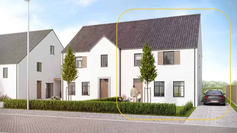 Halfvrijstaande BEN woning te koop Landelijke stijl 3 slaapkamers