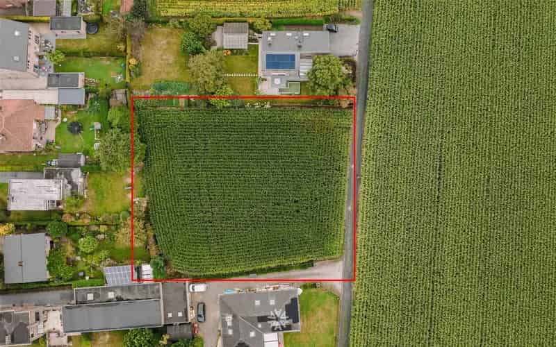 Bouwgrond Deinze 1960m2 Landelijk Perceel Nabij Landegem