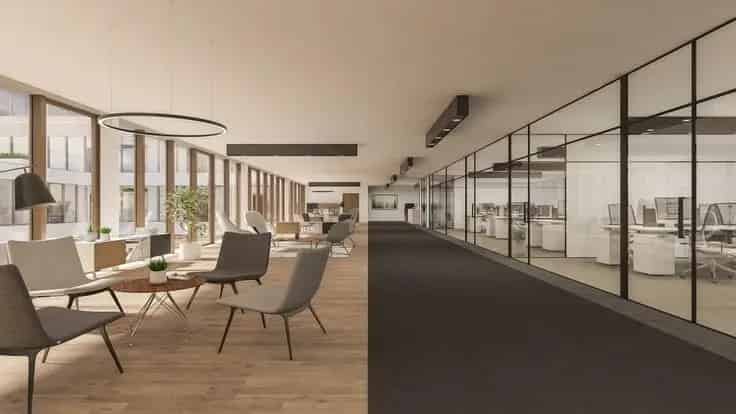 Kantoorruimte te huur Kortrijk 350m² - 3400m²