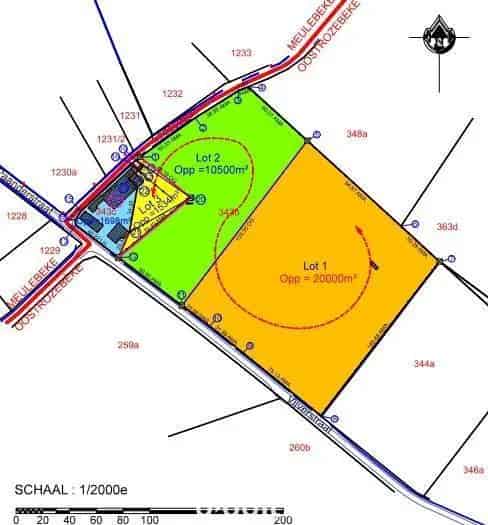 Landbouwgrond Oostrozebeke 2 ha