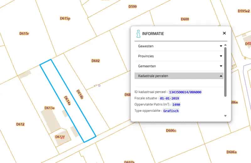 Landbouwgrond te koop Kraaistraat 2 percelen 2985m2