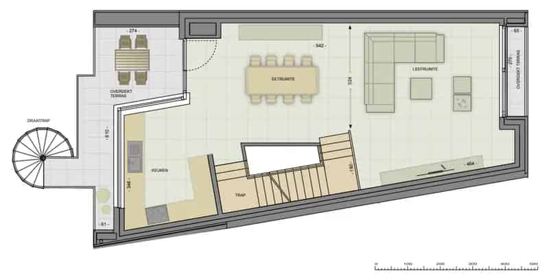 Moderne Energiezuinige Woning 3 Slaapkamers Geel