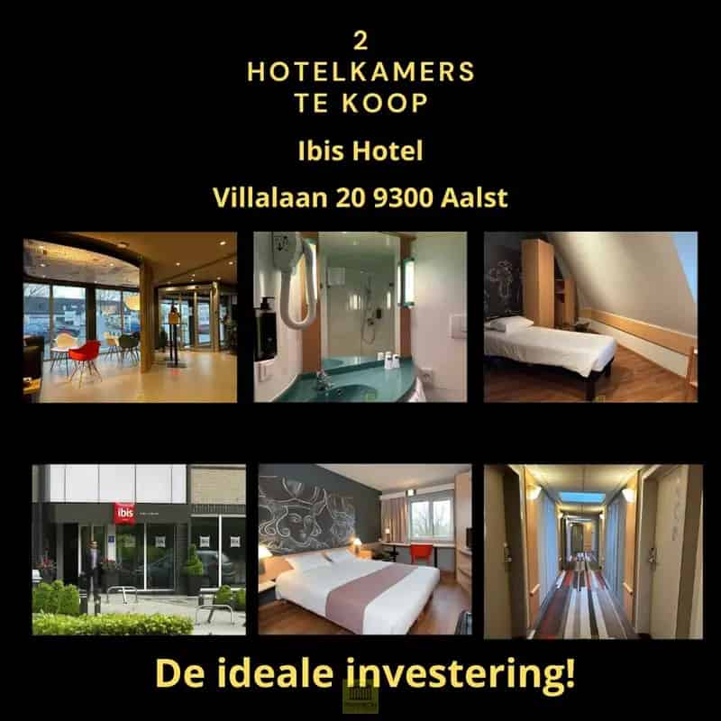 Opbrengsteigendom Aalst: 2 Moderne Hotelkamers te Koop