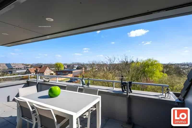 Dakappartement te koop Lochristi 3 slaapkamers 2 terrassen