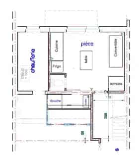 Gelijkvloers gerenoveerde studio met terras