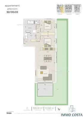 Nieuwbouw Appartement Middelkerke 2 Slaapkamers
